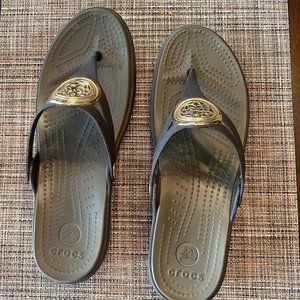 Brown Croc sandals